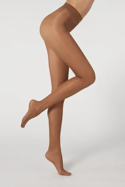 30 Denier Sheer Shaping Tights with Control Top
