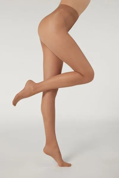 30 Denier Sheer Shaping Tights with Control Top