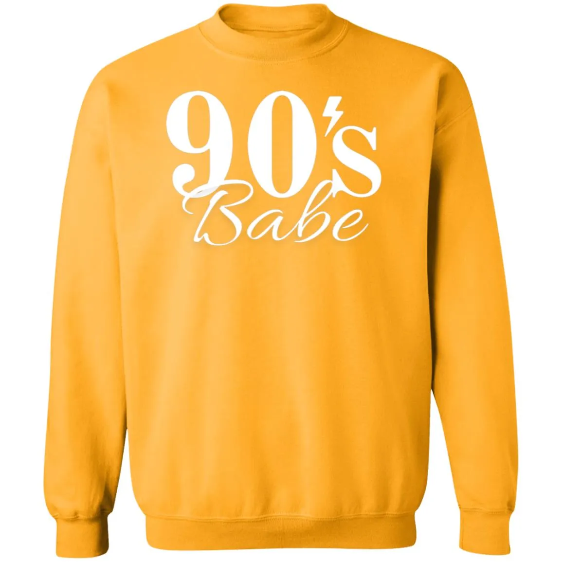 90's Babe Crewneck Pullover Sweatshirt