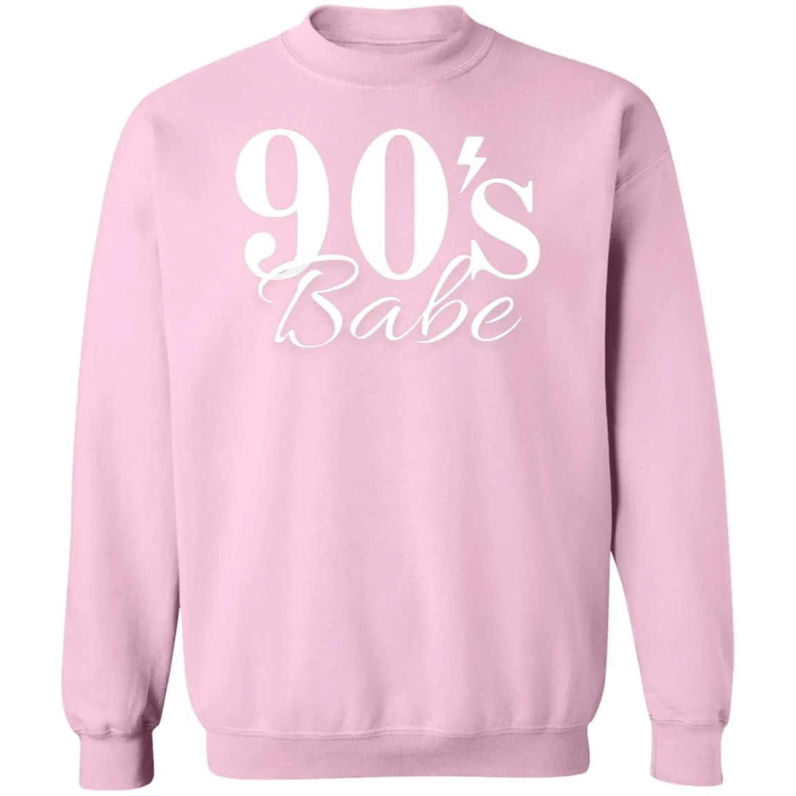 90's Babe Crewneck Pullover Sweatshirt
