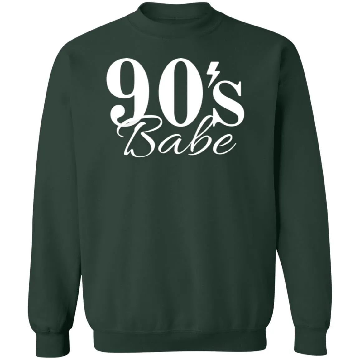 90's Babe Crewneck Pullover Sweatshirt