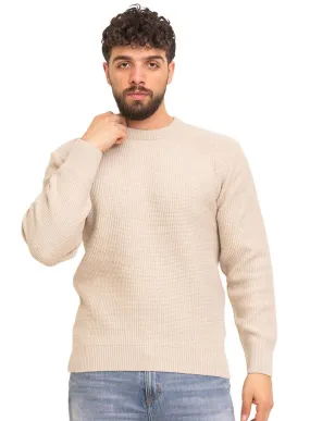 Beige-Design 7012 VIG-Round Pullover