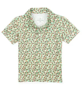 Boys Inlet Polo Winter Pine || Properly Tied