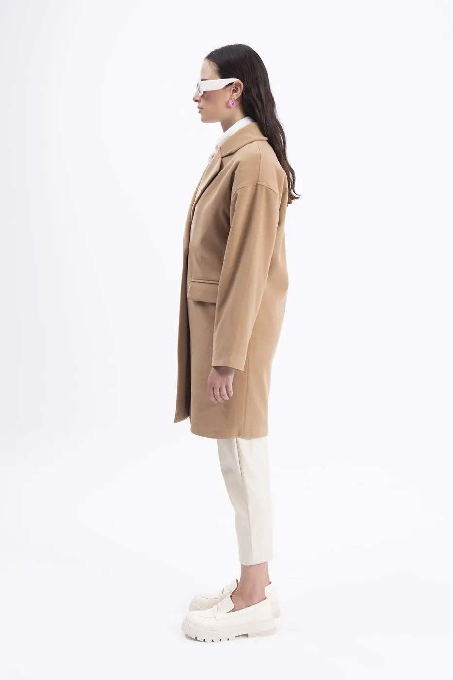 BSL Women Oversize cachet coat - Cedar Hill