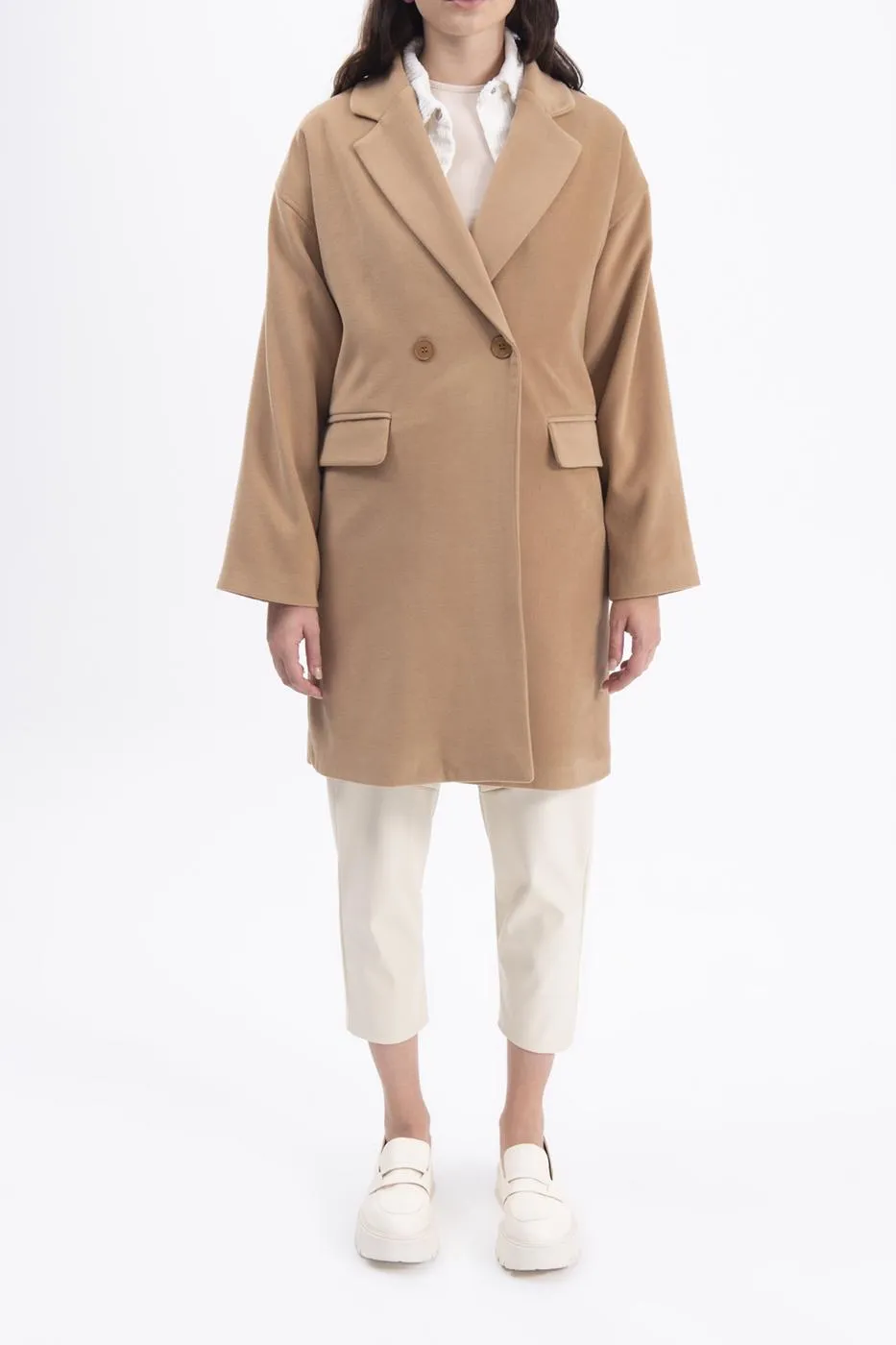 BSL Women Oversize cachet coat - Cedar Hill