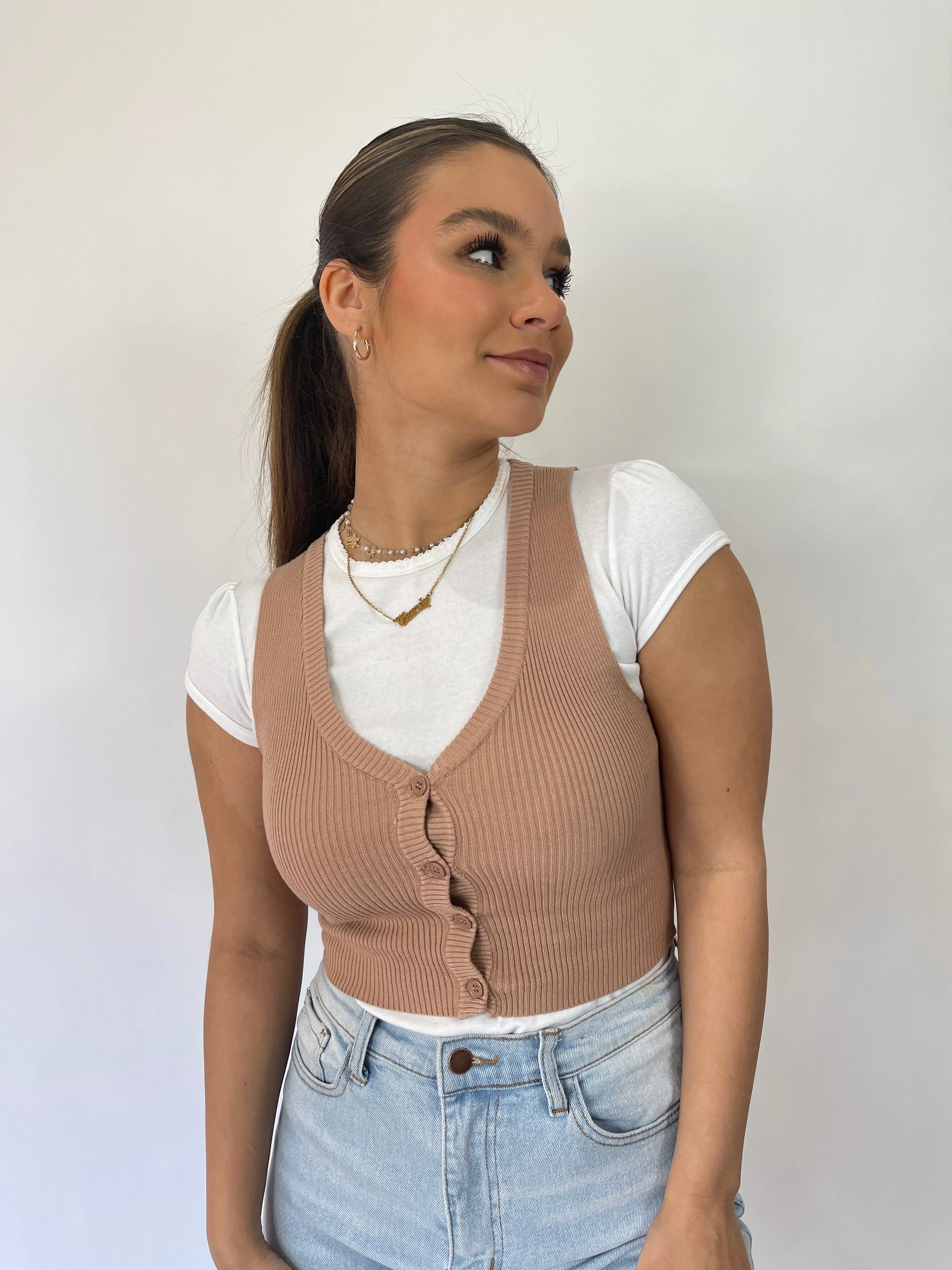 Butterscotch Sweater Vest