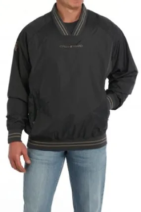 CINCH CHARCOAL PULLOVER WIND SHIRT