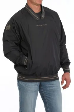 CINCH CHARCOAL PULLOVER WIND SHIRT