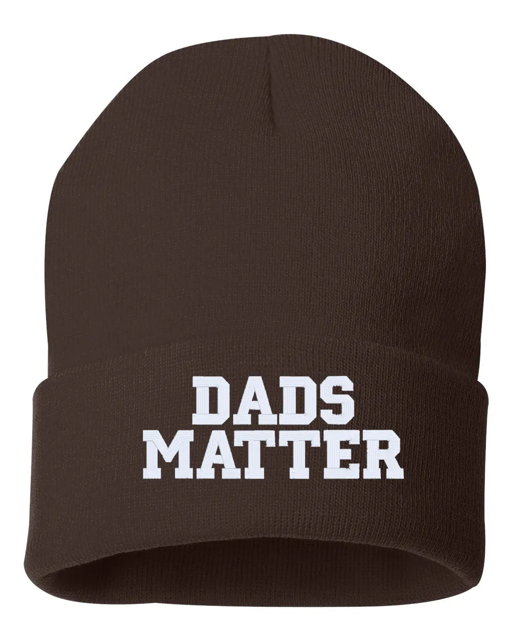 DADS MATTER Embroidered Cuffed Beanie Hat