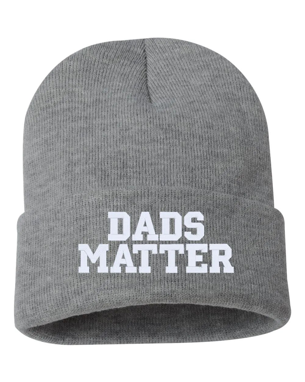 DADS MATTER Embroidered Cuffed Beanie Hat