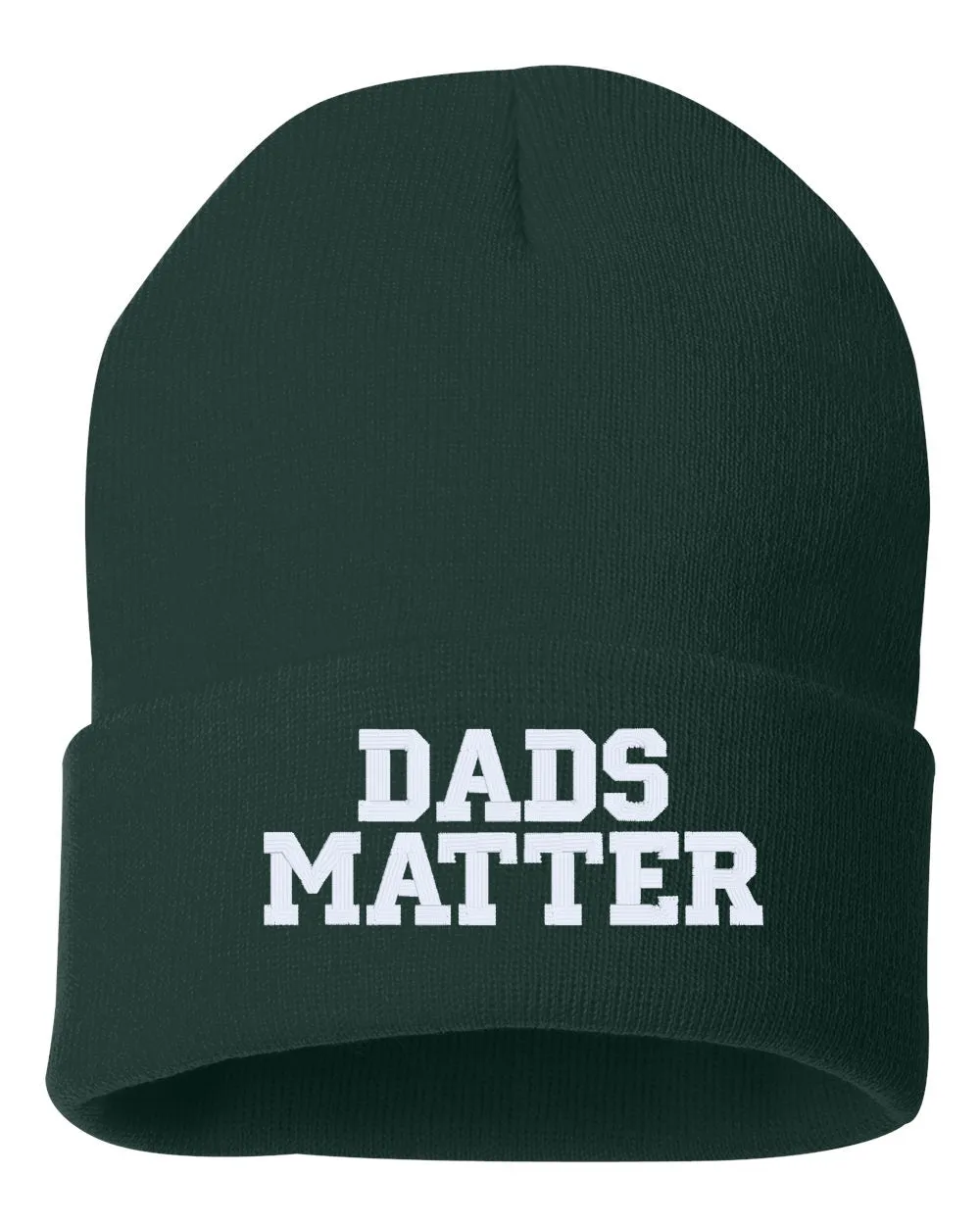 DADS MATTER Embroidered Cuffed Beanie Hat
