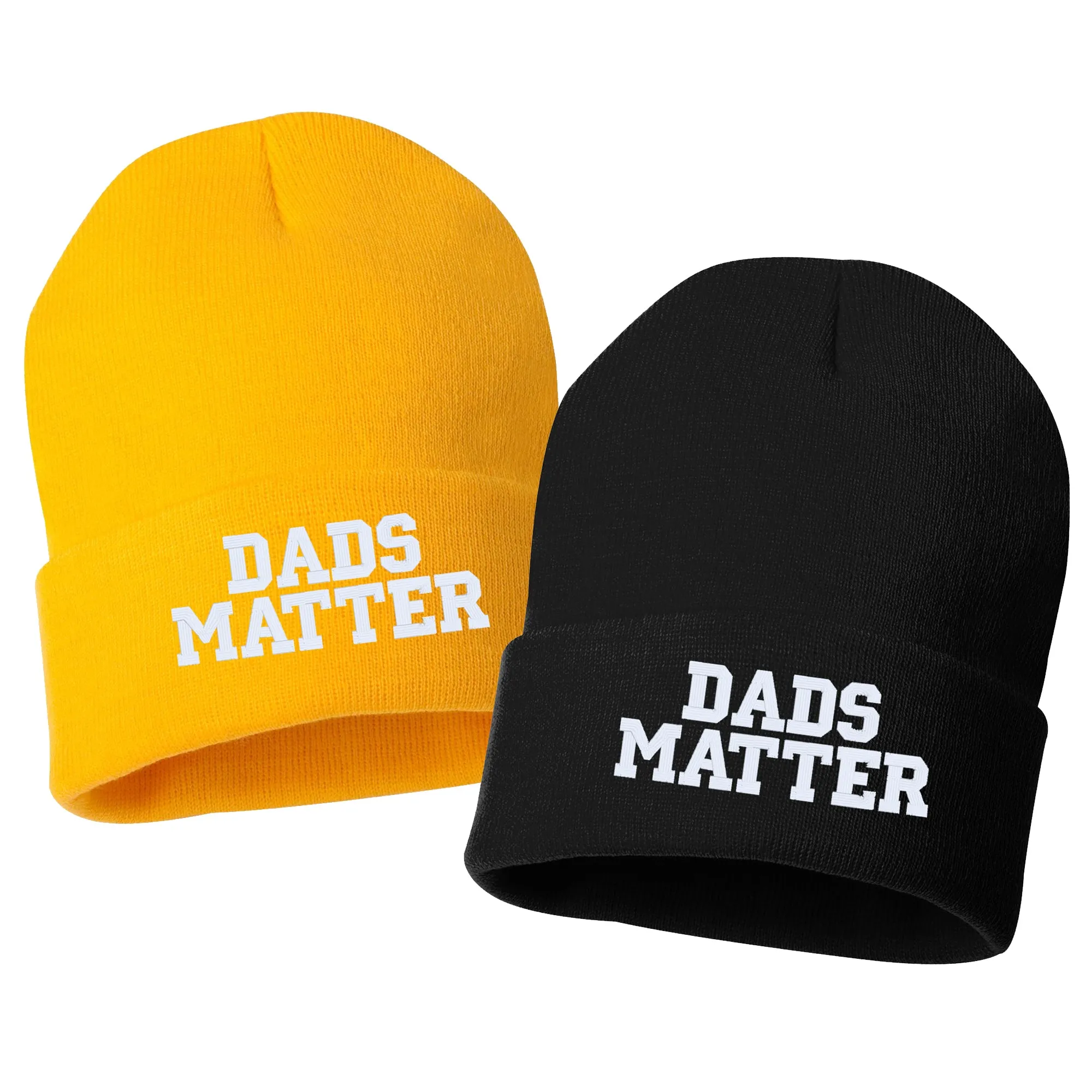DADS MATTER Embroidered Cuffed Beanie Hat