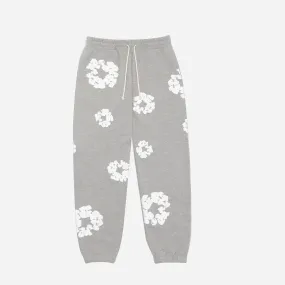 DENIM TEARS THE COTTON WREATH SWEATPANTS GREY