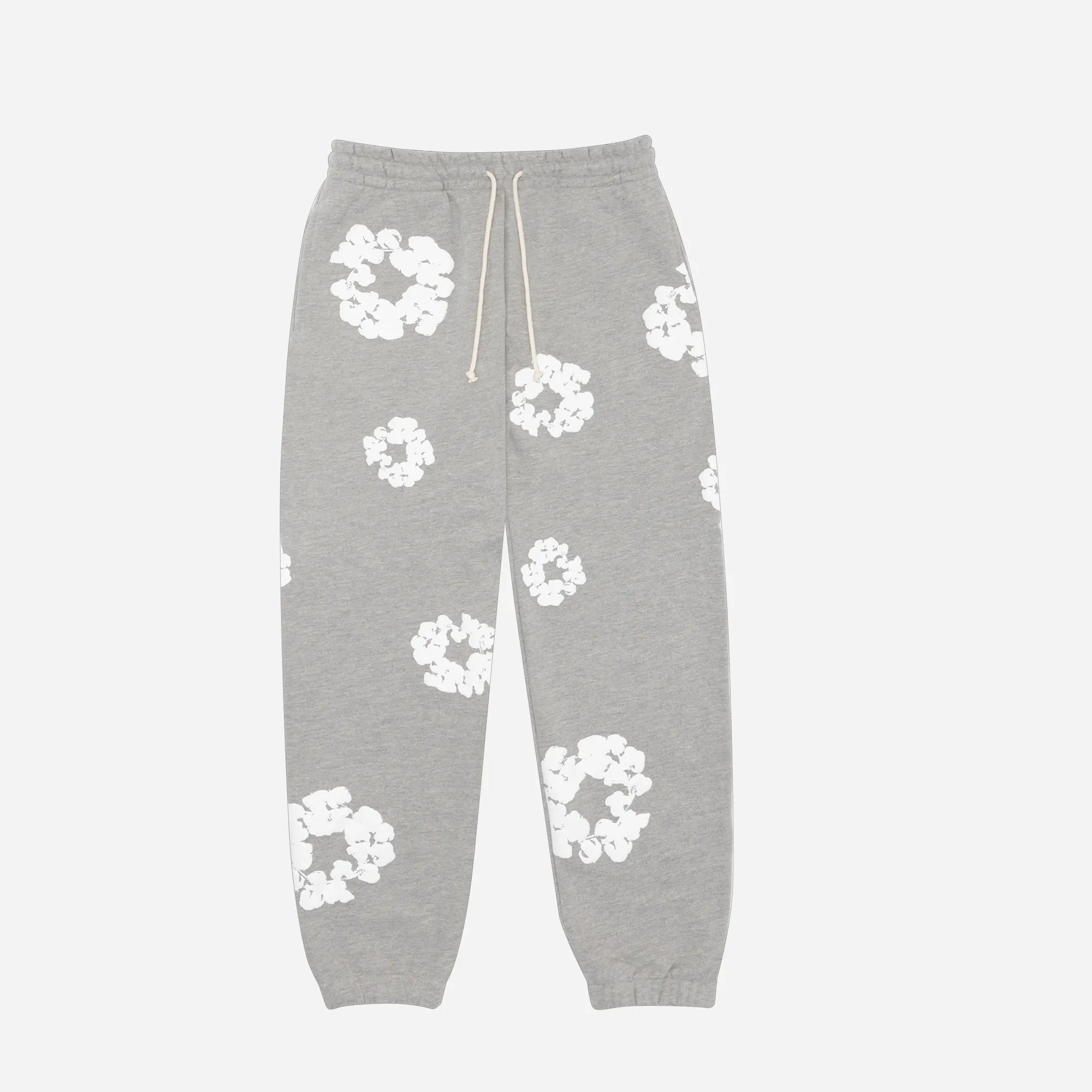 DENIM TEARS THE COTTON WREATH SWEATPANTS GREY