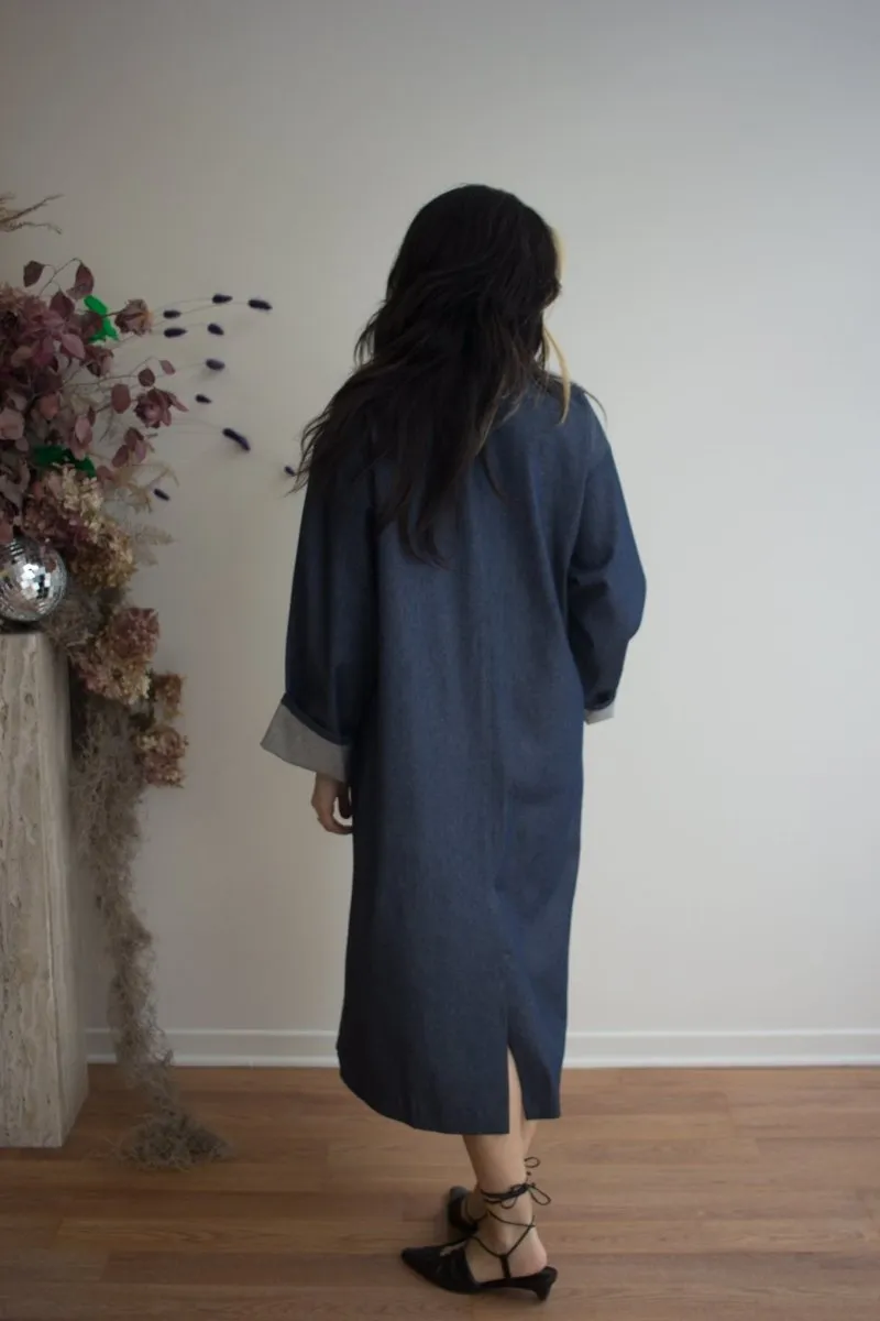 Devlyn van Loon Overcoat (Organic Denim)