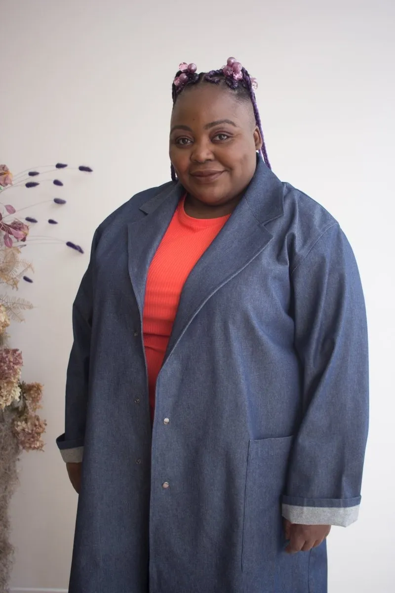 Devlyn van Loon Overcoat (Organic Denim)