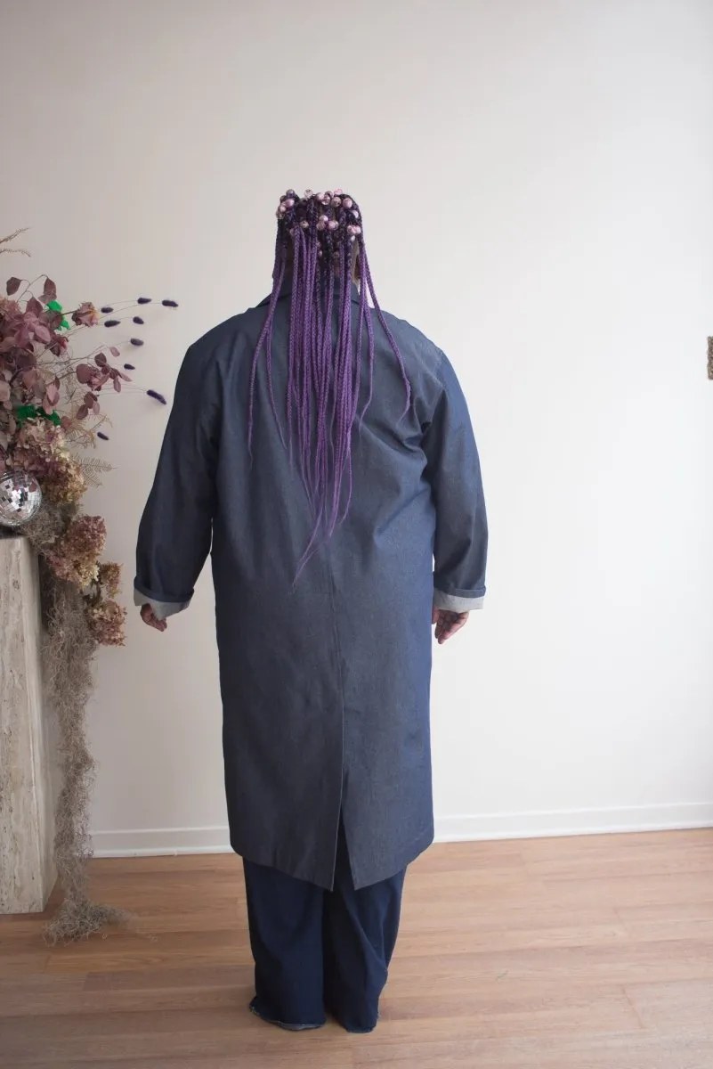 Devlyn van Loon Overcoat (Organic Denim)