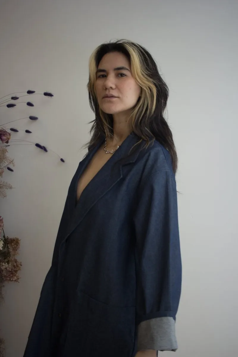 Devlyn van Loon Overcoat (Organic Denim)