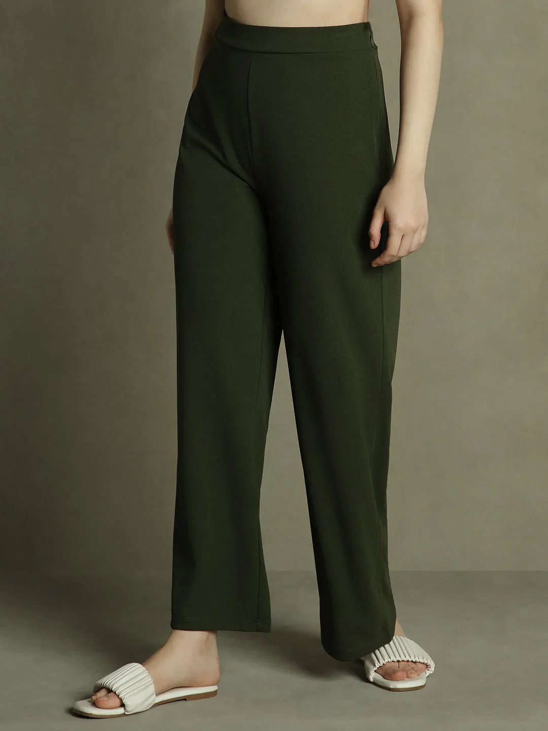DL Woman Olive Trousers