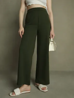 DL Woman Olive Trousers