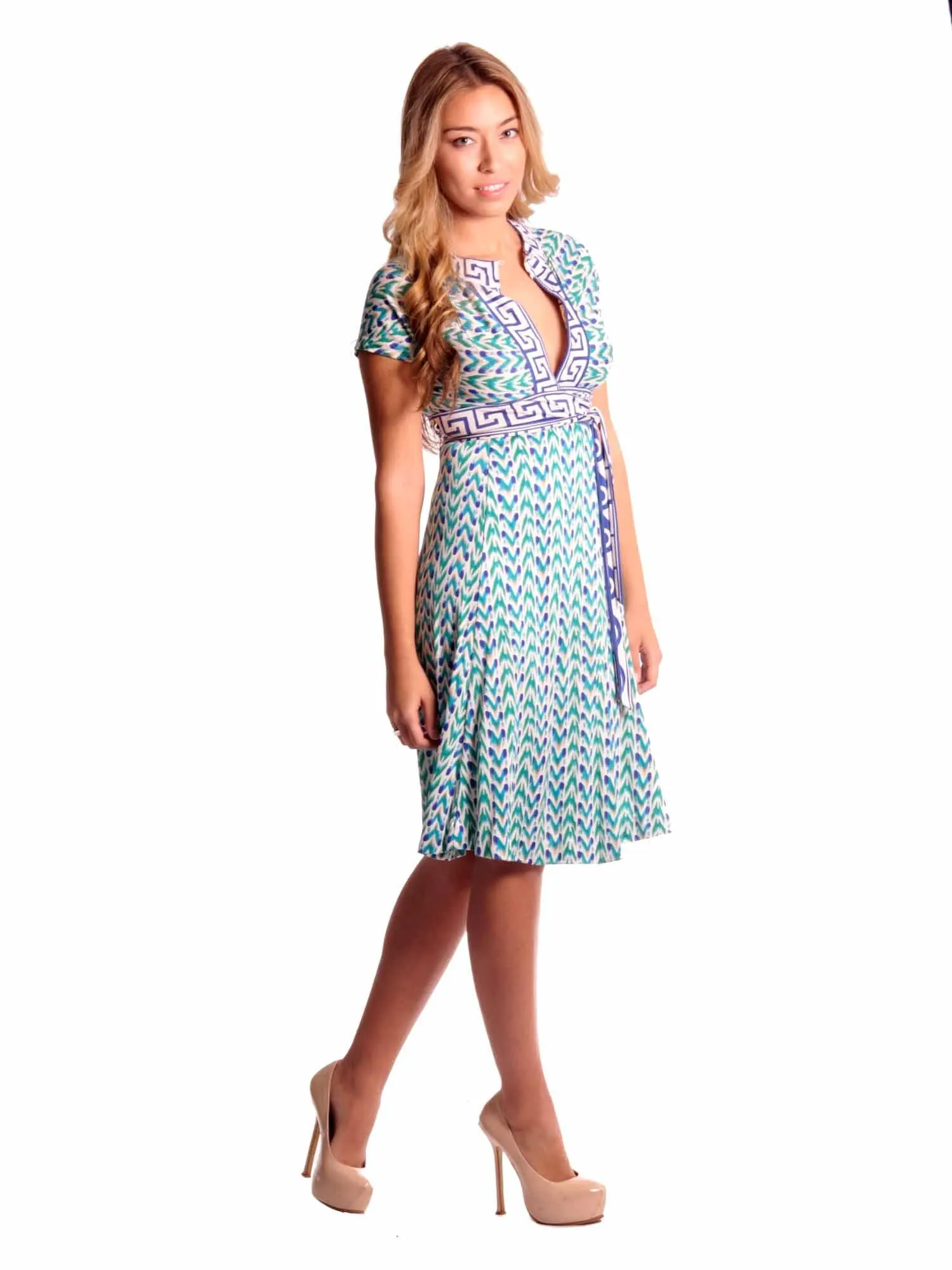 Grecian Wrap Dress