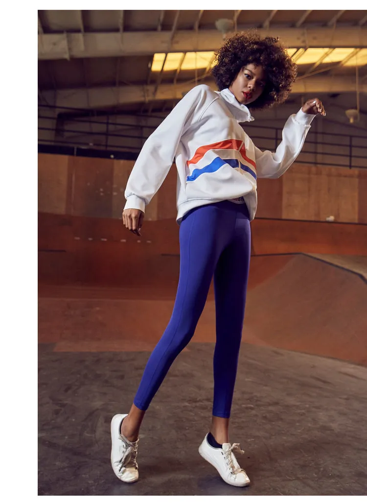 GYMNA MULTI STRIPE TRACK JACKET