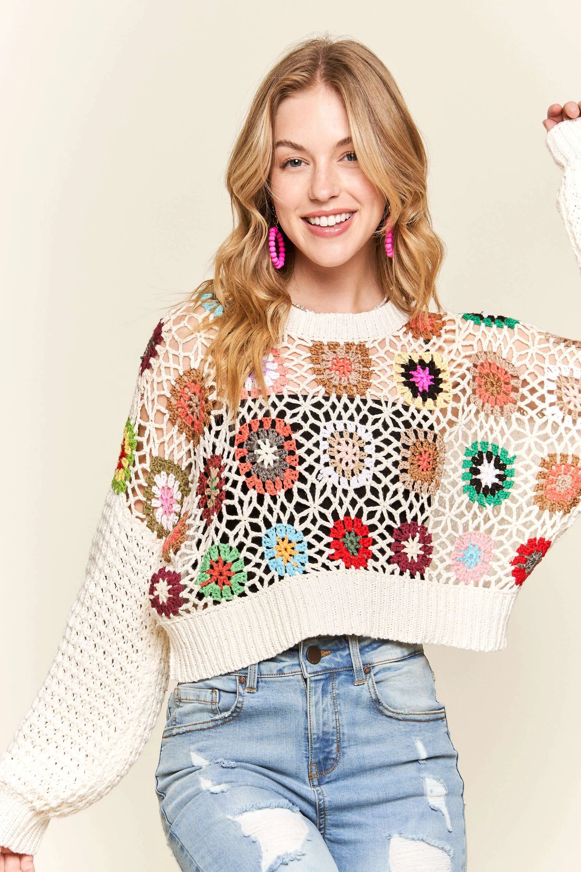 In My Crochet Era Crop Top
