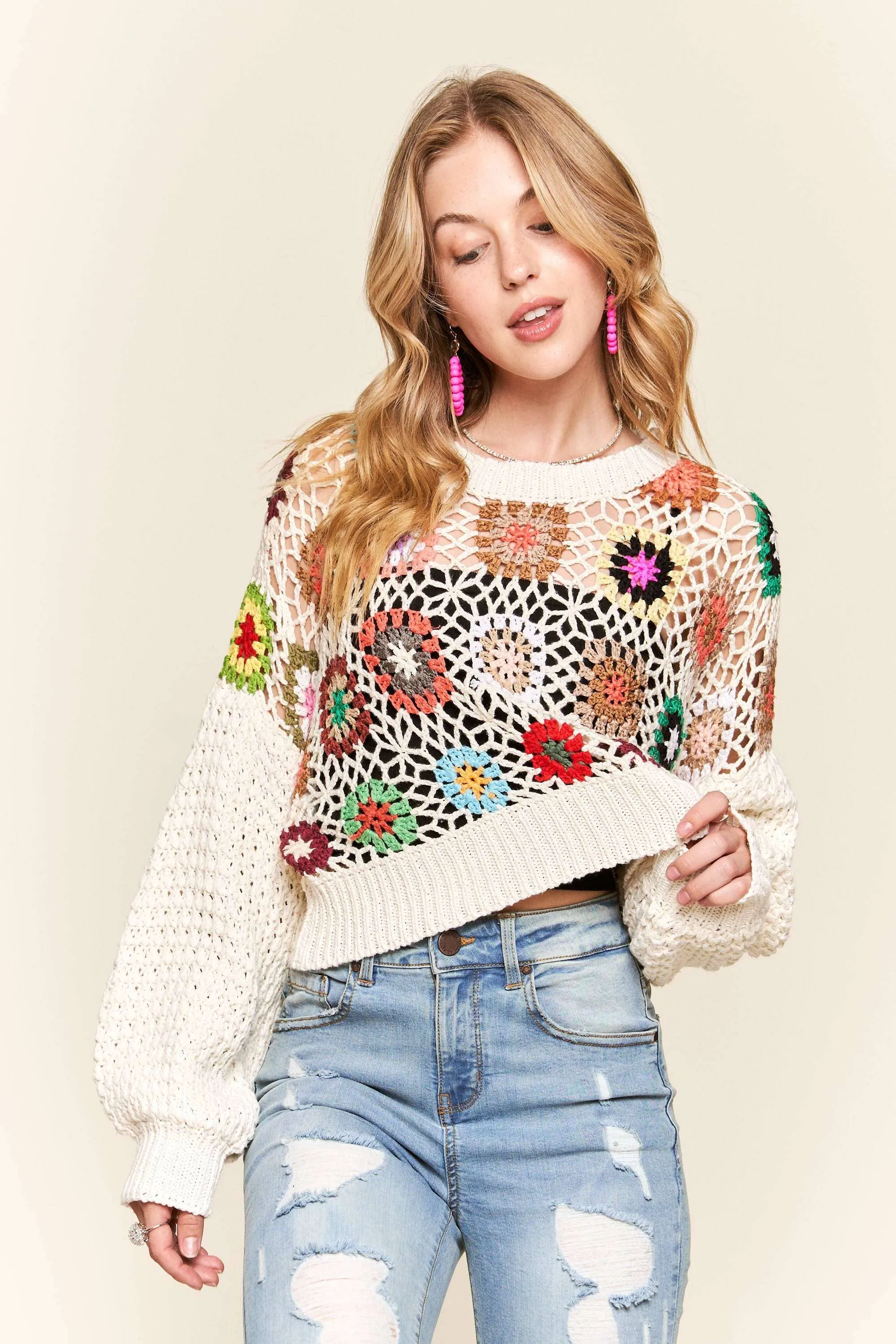 In My Crochet Era Crop Top
