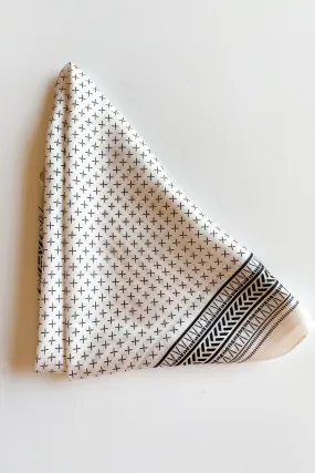 line dash scarf