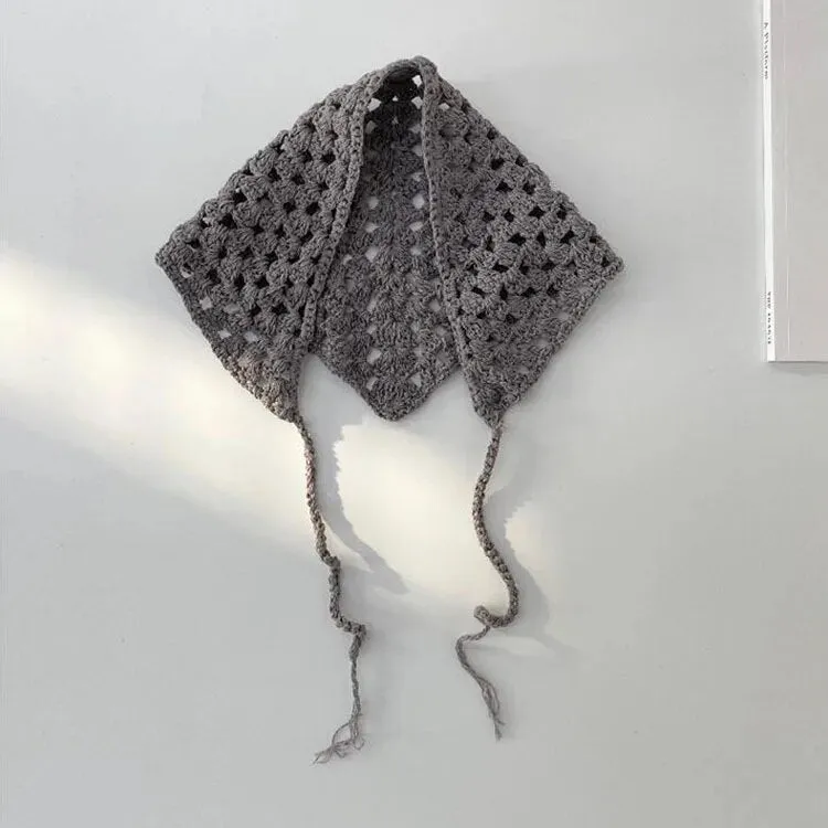Lolita Bohemian Crochet Head Scarf