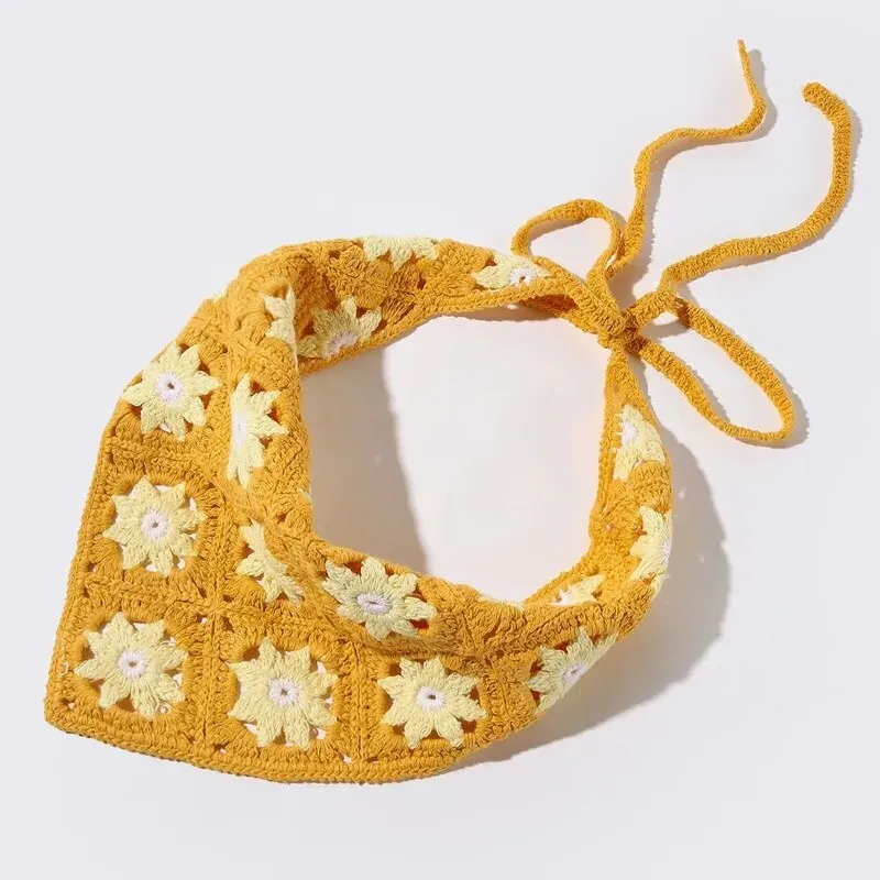 Lolita Bohemian Crochet Head Scarf