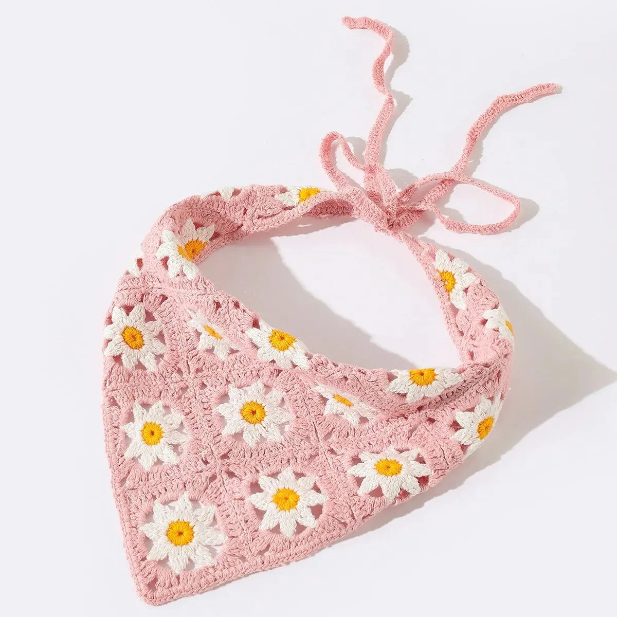 Lolita Bohemian Crochet Head Scarf