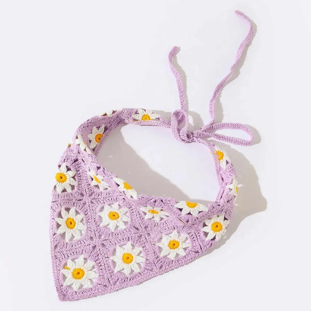 Lolita Bohemian Crochet Head Scarf