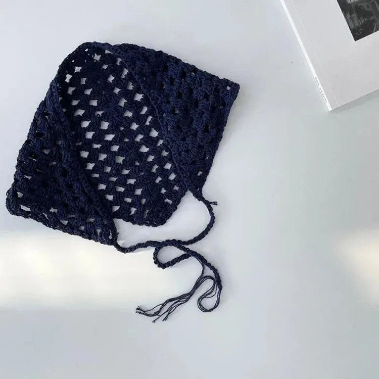 Lolita Bohemian Crochet Head Scarf