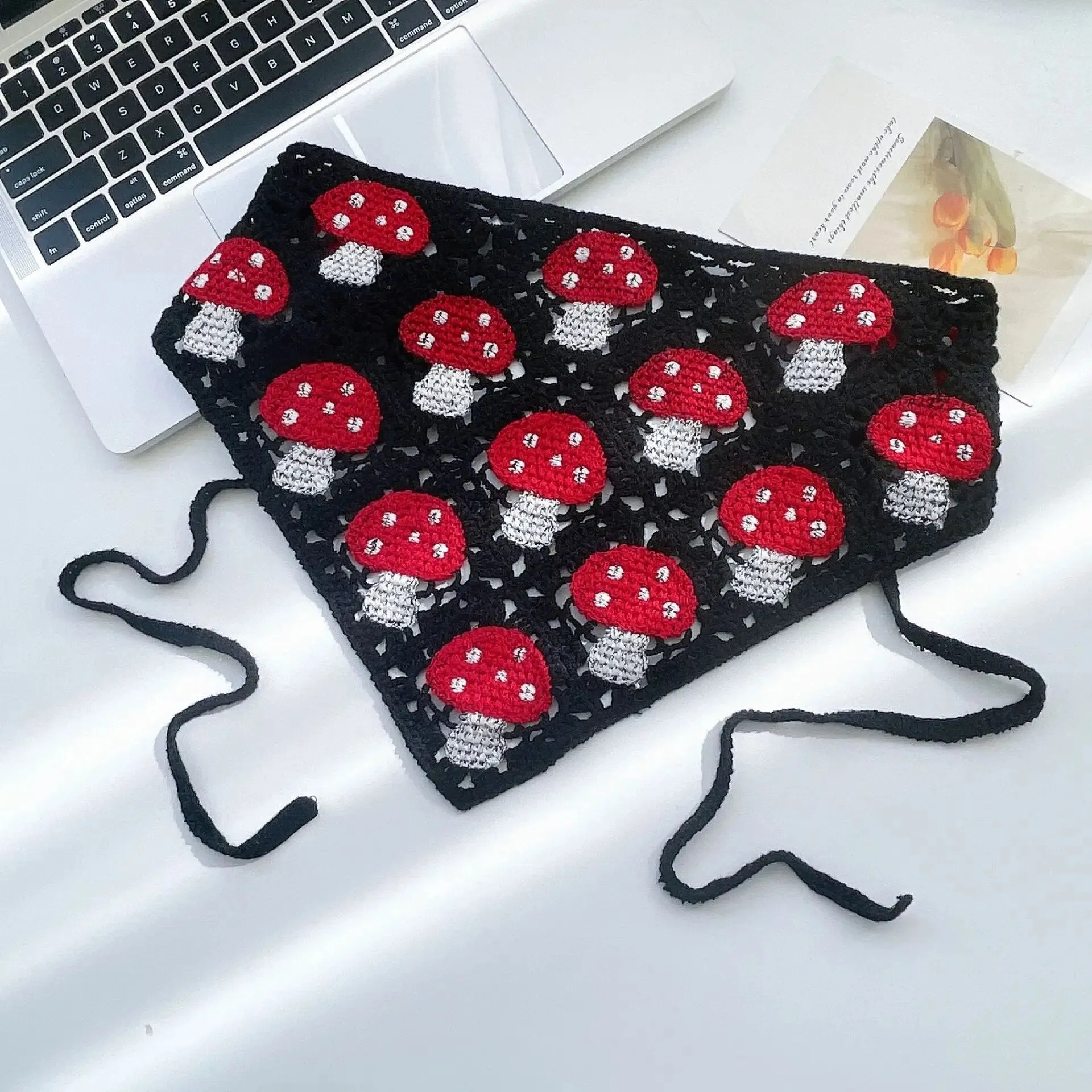 Lolita Bohemian Crochet Head Scarf