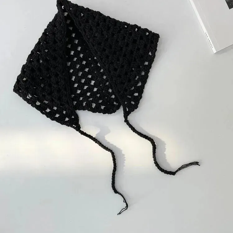 Lolita Bohemian Crochet Head Scarf