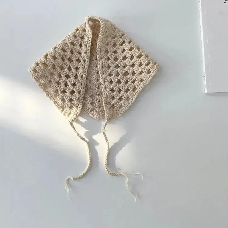 Lolita Bohemian Crochet Head Scarf