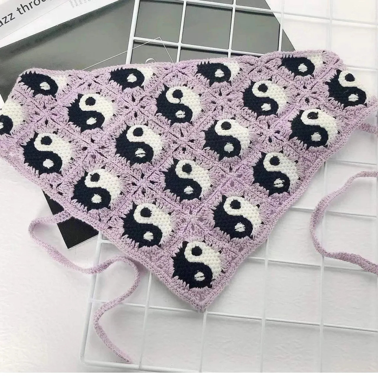 Lolita Bohemian Crochet Head Scarf