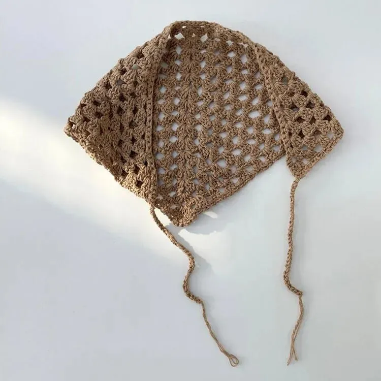 Lolita Bohemian Crochet Head Scarf