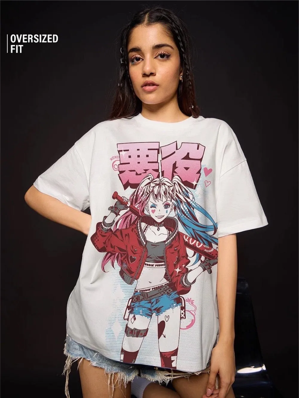 Lowest Price Harleen Queen Printed High Quality Womens Drop Shoulder T shirt Legacy Boutiques Bangladesh