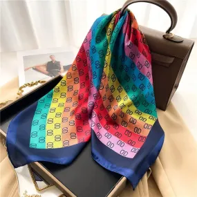 Luxury Satin Silk Scarf