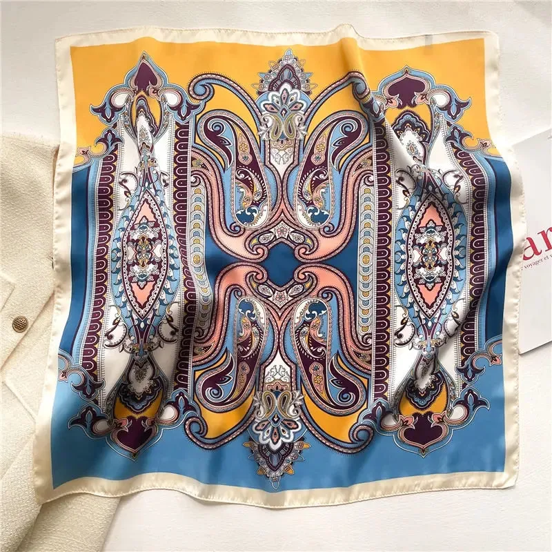 Luxury Satin Silk Scarf