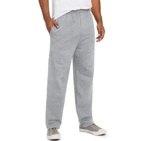 New Hanes ComfortSoft EcoSmart Mens Fleece Sweatpants, Grey, Sz L!