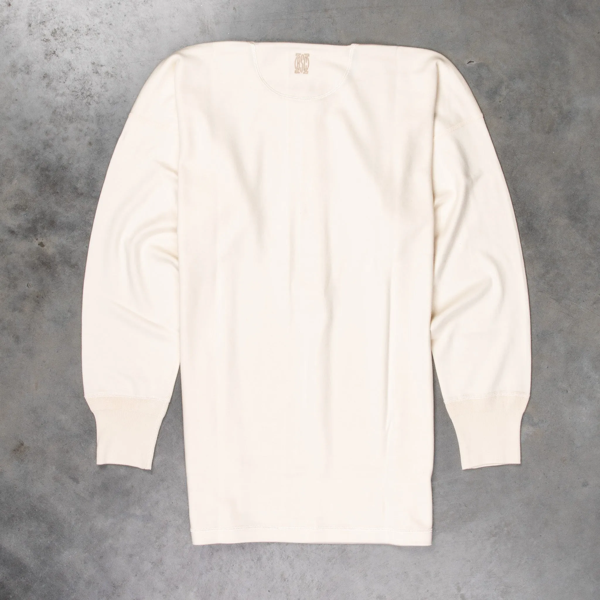 Olde Homesteader for BSC Uniform Henley Neck Long Sleeve Ivory