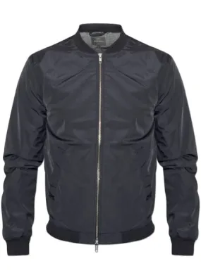 Peter Werth Mens Author Charcoal Bomber Jacket