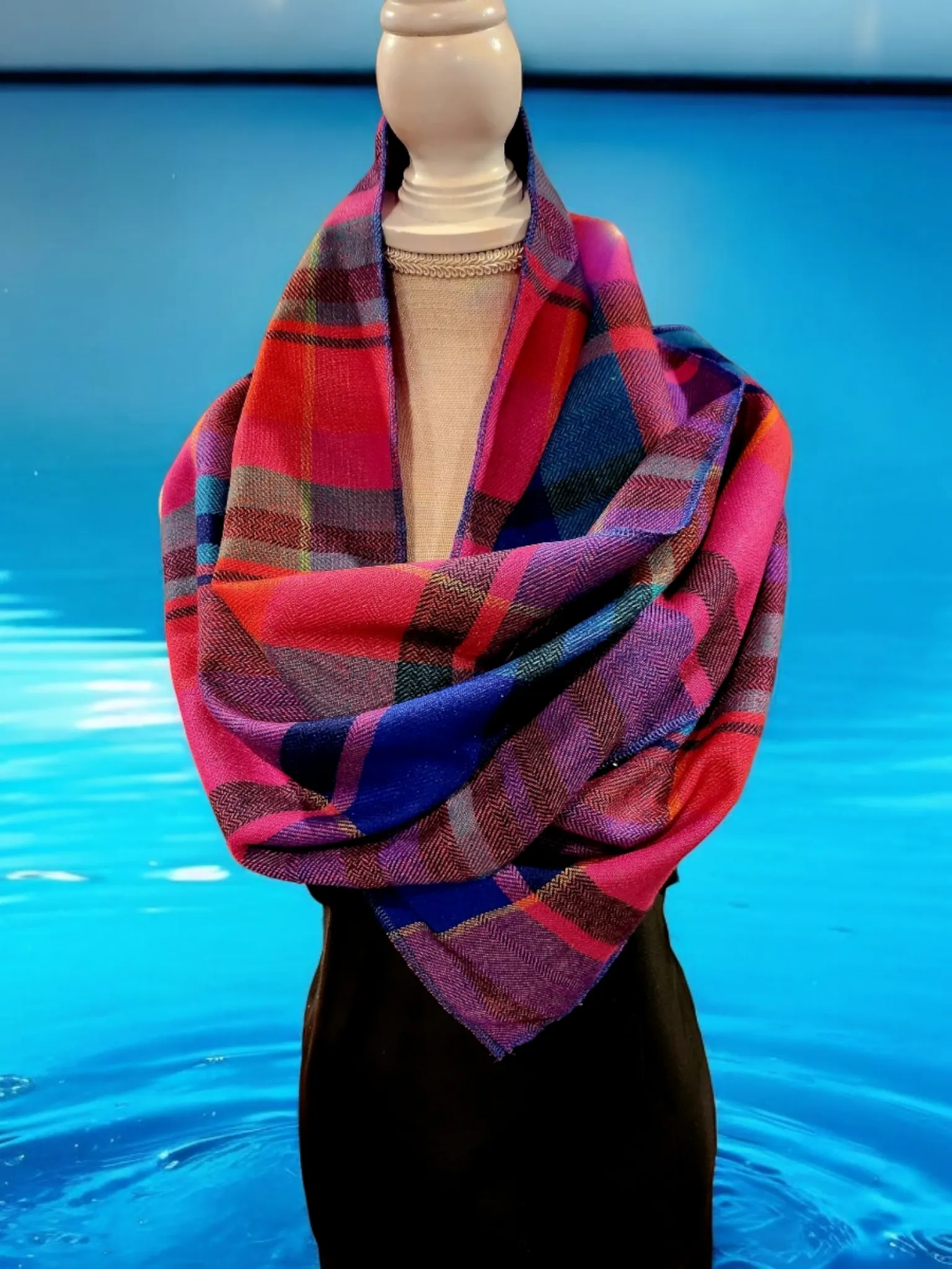 Plaid Scraf