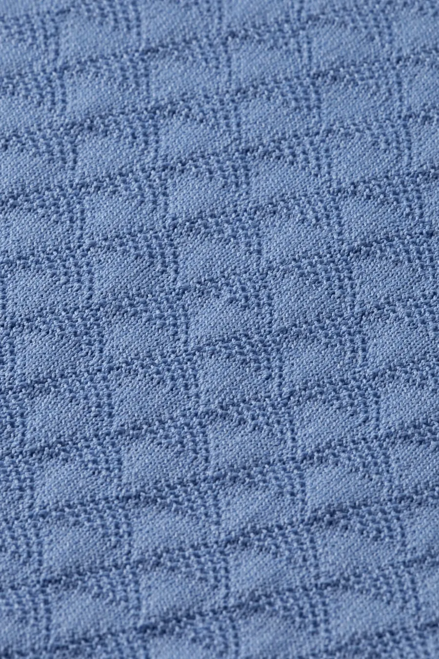 Pointelle Collared Knit Top