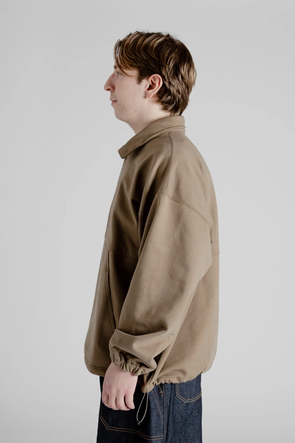 Pullover Sweat Shirt - Light Brown