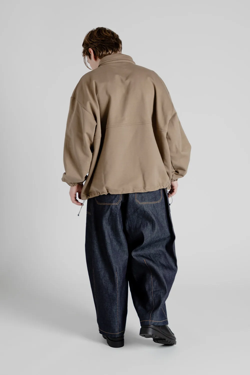 Pullover Sweat Shirt - Light Brown