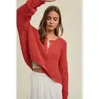 Relaxed Crop Sweater